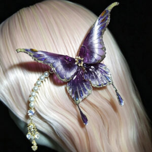 Lunar Aura Butterfly Brooch A1001